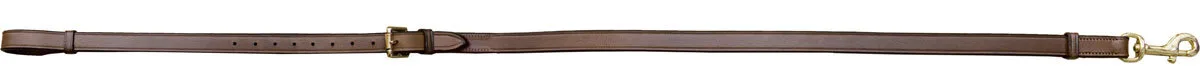 Ausbinder Leder ohne Elastik, Euro-Club, schwarz/silber - Euroriding - FashionsVida