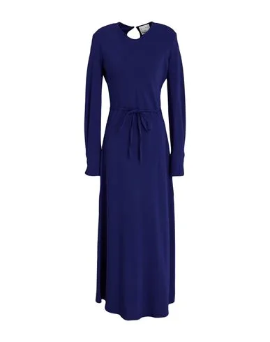 Maxi-Kleid Damen Blau 1,2 Damen - forte_forte - FashionsVida