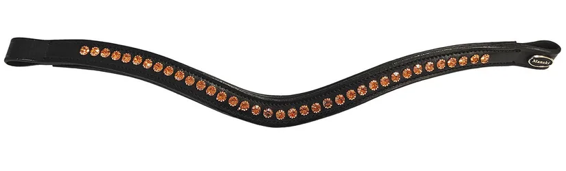 Manski Stirnband CRYSTAL - apricot COB
