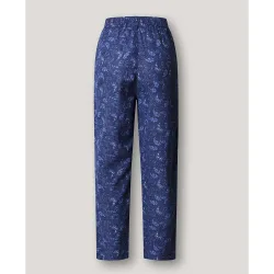 Pantalón recto de mujer estampado paisley