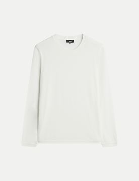 Langarmshirt CIBADI_LS Weiß M