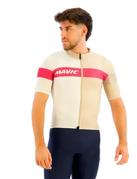Maglia A Maniche Corte Ksyrium Pro White Pepper - Mavic - FashionsVida