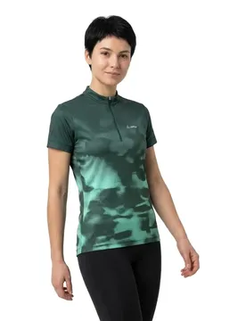 Maglia A Maniche Corte Nebula Half Zip Forest