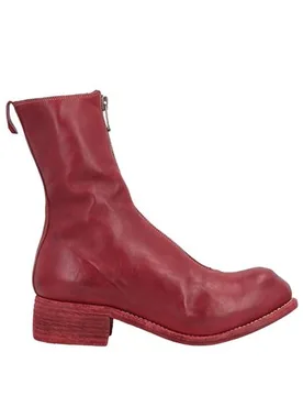 Botines de caña alta Mujer Rojo 36,36.5 Mujer - Guidi - FashionsVida