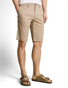 Slim printed chino shorts male