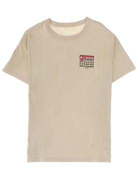 Numbers-Printed Crewneck T-Shirt
