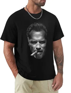 Arnold cigar schwarzenegger man T-Shirt Trendy Pattern T-Shirt for Men - Aliexpress - FashionsVida