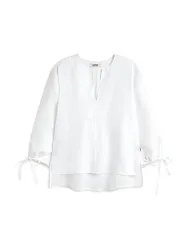 Blusa di lino JENA bianco S