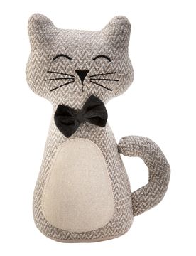 Türstopper „Kater Max“ grau
