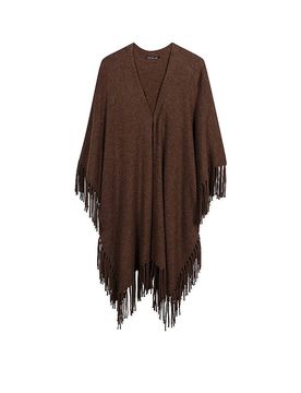 Luisa Cerano Cape - Poncho marrón