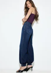 Pumphose MITTELBLAUER DENIM-WASHED-LOOK 44