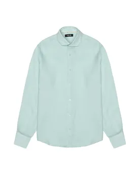 Yos Herren Hemd Azurblau 489154