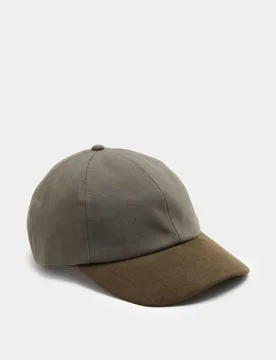 Pure Cotton Baseball Cap Khaki Mix male - Autograph - FashionsVida