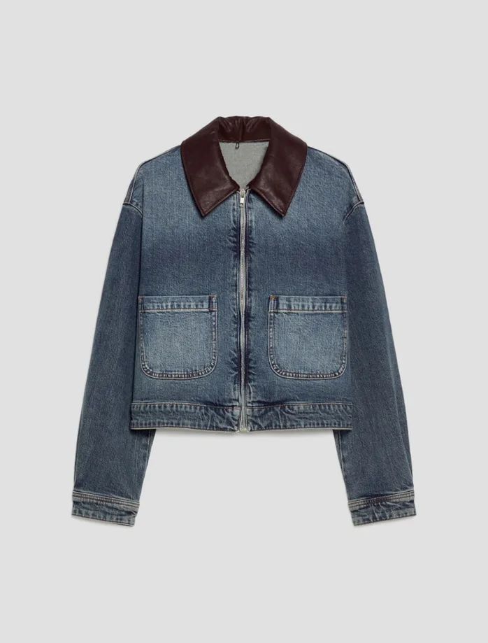 Giacca in denim donna blue jeans - Pennyblack - FashionsVida