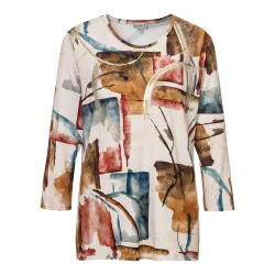 Damen-Shirt „Helene“ 40 mehrfarbig