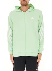 Adidas Felpa con zip VERDE M