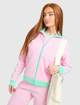 Classic Trainingsoberteil - Damen, Rosa - female - Size: M - adidas Originals - FashionsVida