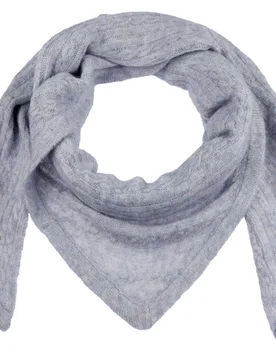 Mevoja Triangular Scarf by - light blue - Damen - Size: One Size - Seeberger - FashionsVida
