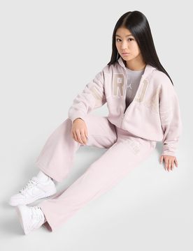Girls' Logo Wide Leg Joggers Junior, Lila - unisex - Size: 10-12Y