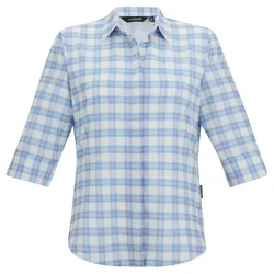 Chemise à Manches 3/4 Keralin Barely White / Washed Denim check 38