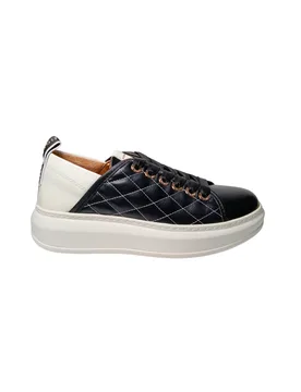 Scarpe Donna Wembley Woman-Black White - Alexander Smith - FashionsVida