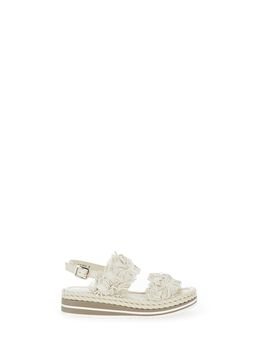Sandali in pelle AVORIO 36
