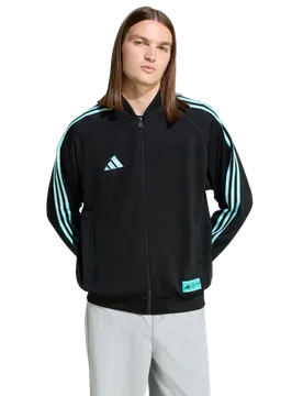Mercedes Herren Trainingsoberteile - Schwarz - Größe L - Poly Mesh Black L - Adidas - FashionsVida