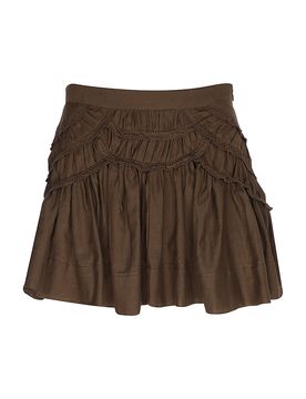 Minirock CEOLA braun 36 damen