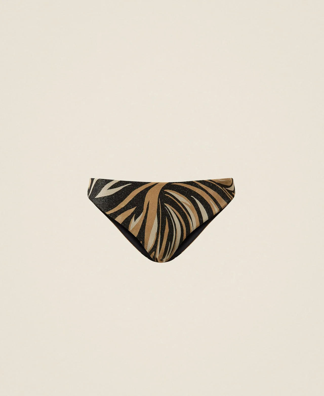 Slip de bain avec lurex et imprimé - TWINSET - FashionsVida