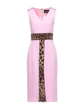 DOLCE&GABBANA Midi-Kleid Damen Rosa 30,32,46 Damen