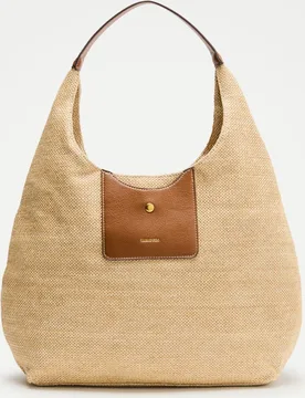 Bolso de hombro grande de nylon - Tintoretto - FashionsVida