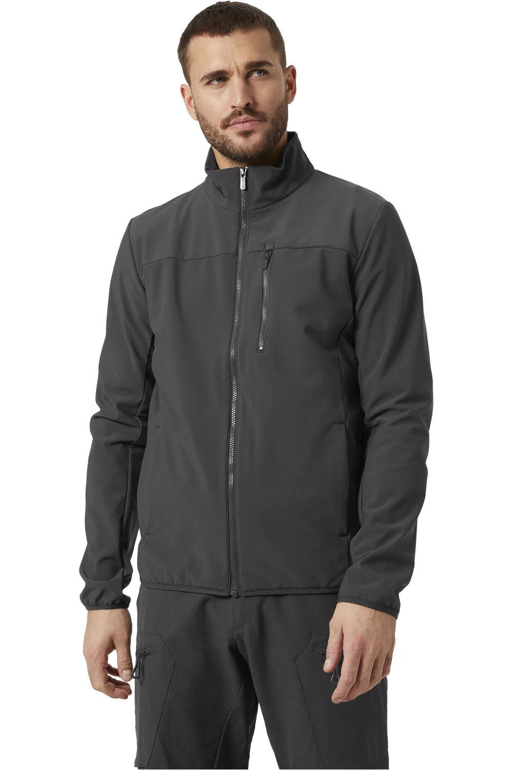Crew shoftshell 20 chaqueta softshell hombre Gris (L) - Helly Hansen - FashionsVida
