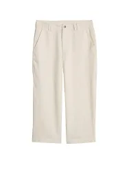 Pantalón Wide Leg 7/8 crema M