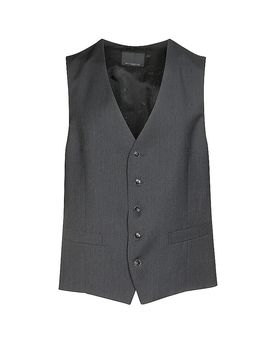 Robson Chaleco de traje gris 102