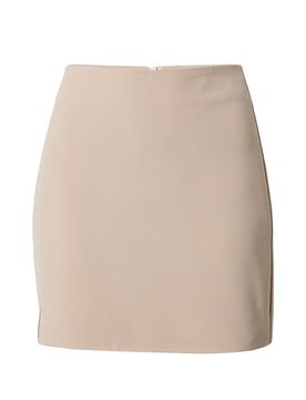 Nasty Gal Falda 'Pelmet' ecru