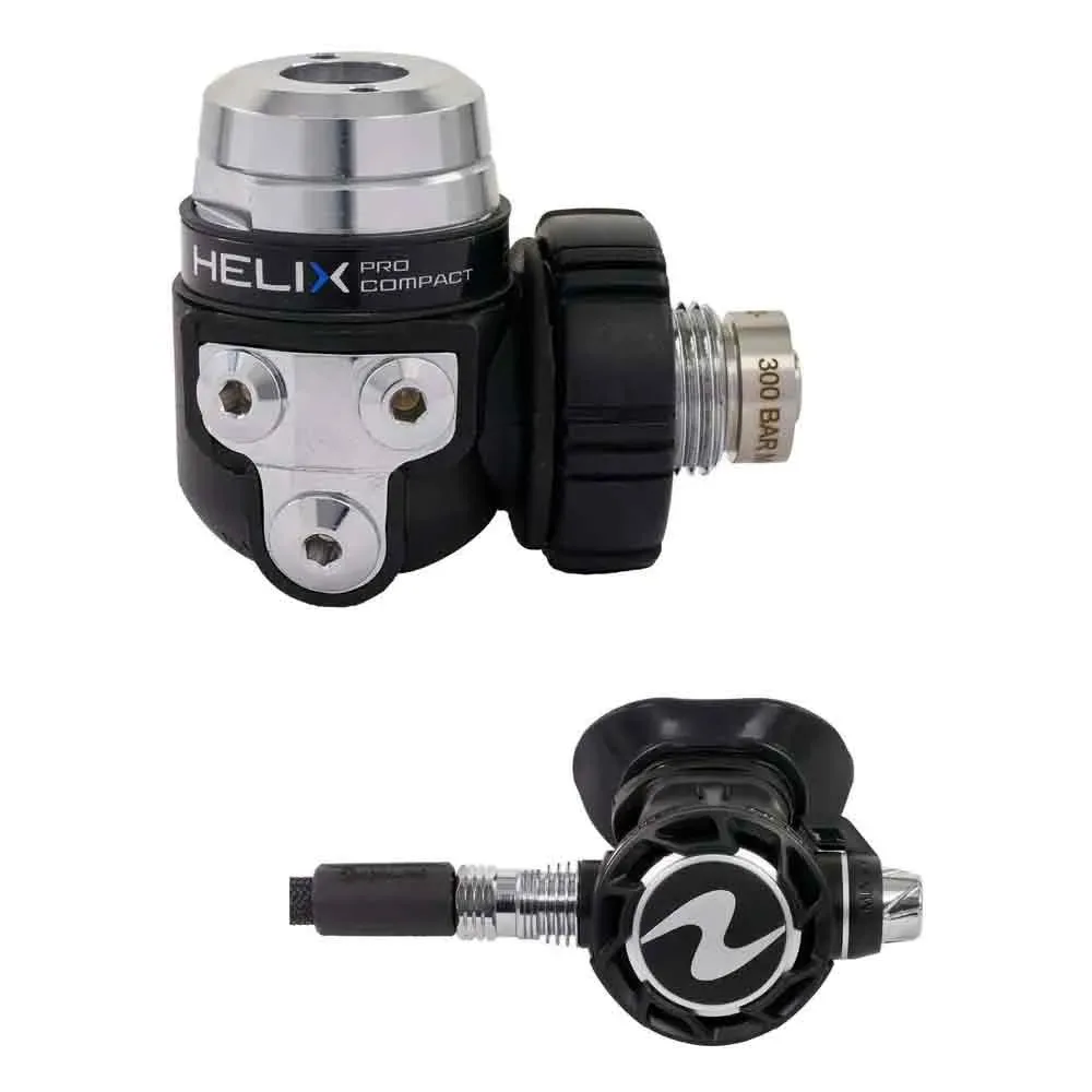 Set Di Regolatori Subacquei Helix Compact Pro Din - Aqualung - FashionsVida