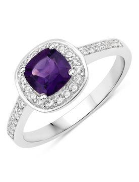 Rafaela Donata Anillo lila / plata