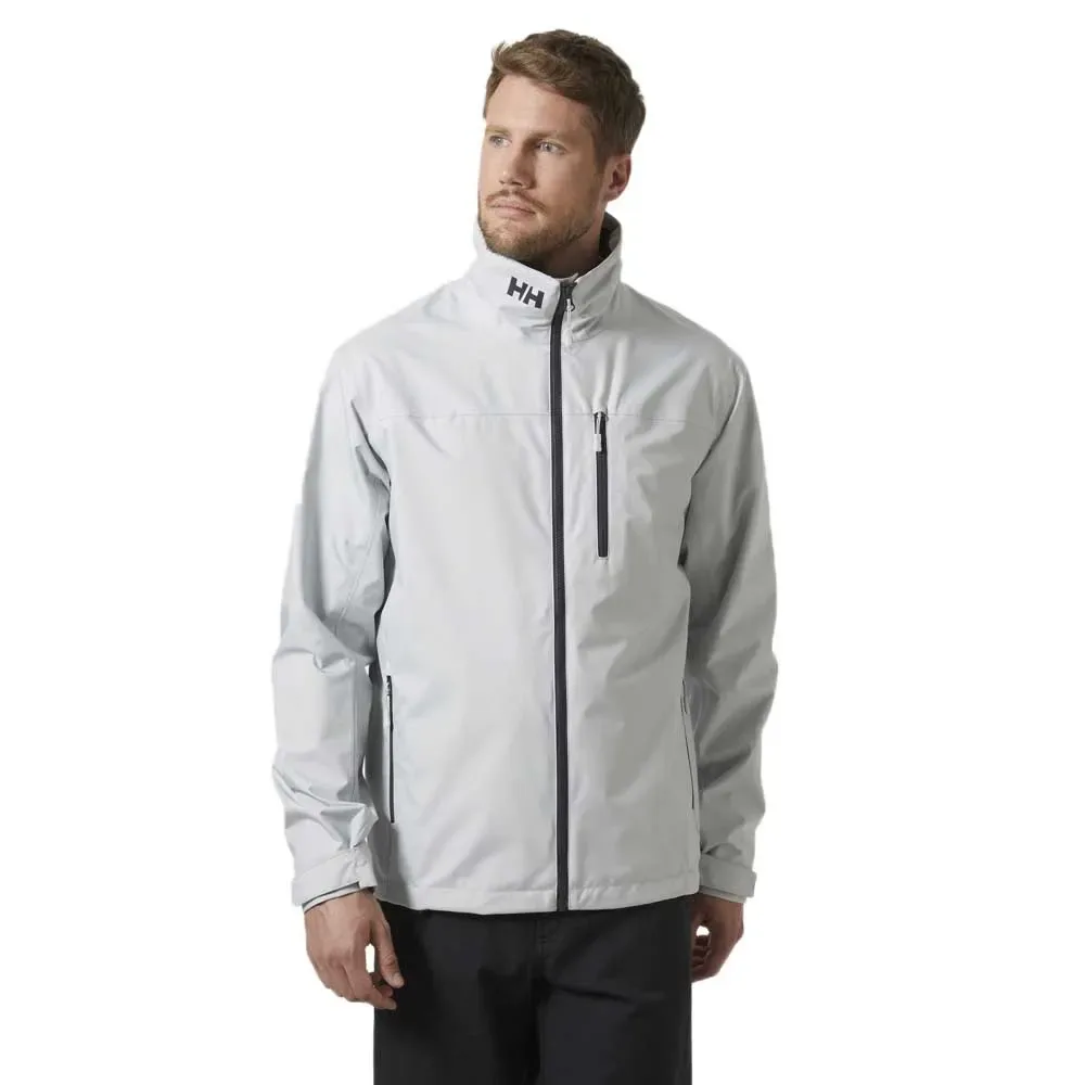 Crew 2.0 Jacket Grey Fog XL Men - Helly Hansen - FashionsVida