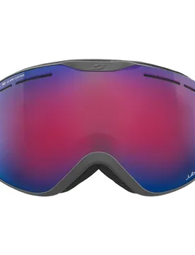 Masque De Ski Ison Xcl Grey Red Glare Control Spectron/CAT3