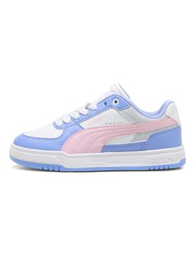 Sneakers bianche azzurre e rosa Caven III Block Jr 38