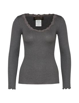 Rosemunde Camiseta gris oscuro