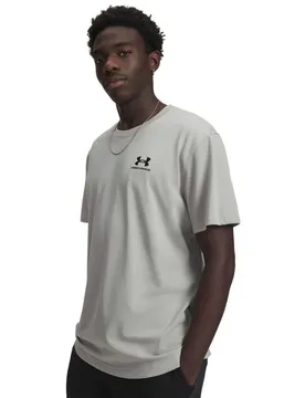 T-shirt à Manches Courtes Logo Emb Heavyweight Gray S - Under armour - FashionsVida