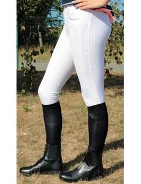 Manski Damen Reithose Black Pearl white 84 - Reitsport Manski - FashionsVida