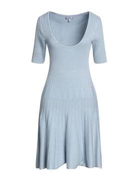 Minivestido Mujer Azul celeste L,XS Mujer