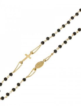Collana Rosario Oro Giallo Madonna Miracolosa 803321716837