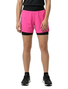 Pantaloni Corti Alpine Pro 2/1 Pink Glo XL - Dynafit - FashionsVida