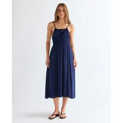 Vestido midi Slim Summer an