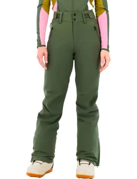 Wasserfeste Skihose Prtcinnamones Snowpants Thyme für Damen Größe L Grün - Protest - FashionsVida