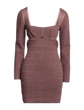 Minivestido Mujer Marrón chocolate L,M,S Mujer