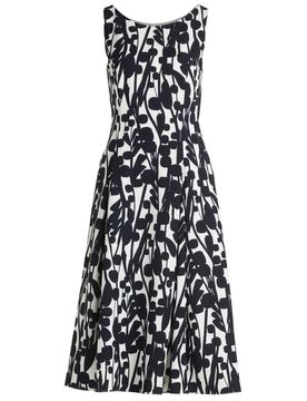 Vera Mont Vestido negro / blanco